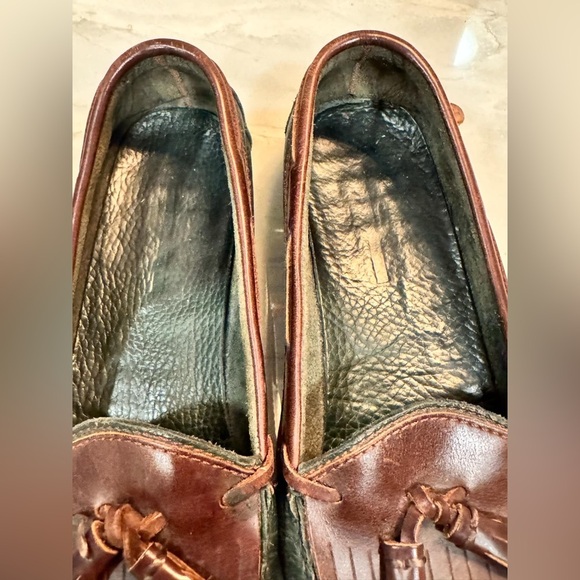 Suole chew air Leather Loafers with Tassels size 8 - Picture 6 of 8